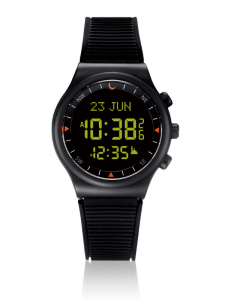 AL-Sahar Sport Azan Watch Black-Black Colour