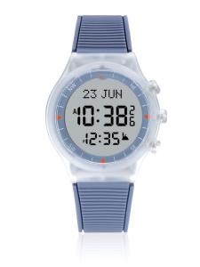 AL-Sahar Sport Azan Watch Gray-White Colour